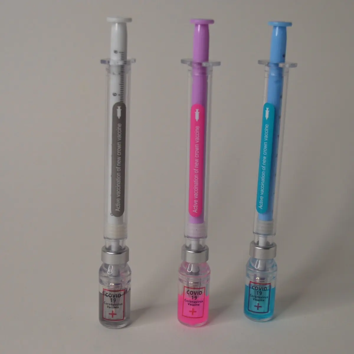 3 pack Covid Vaccine Gel Pens 0.5mm ink 3 pack Covid Vaccine Gel Pens 0.5mm ink