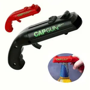 1Pc Beer Cap Launcher Funny Creative Bottle Opener, Portable and Easy to Use Party Gadget Perfect for BBQs, Barbecues, Family Gatherings Parties, Outdoor Events
