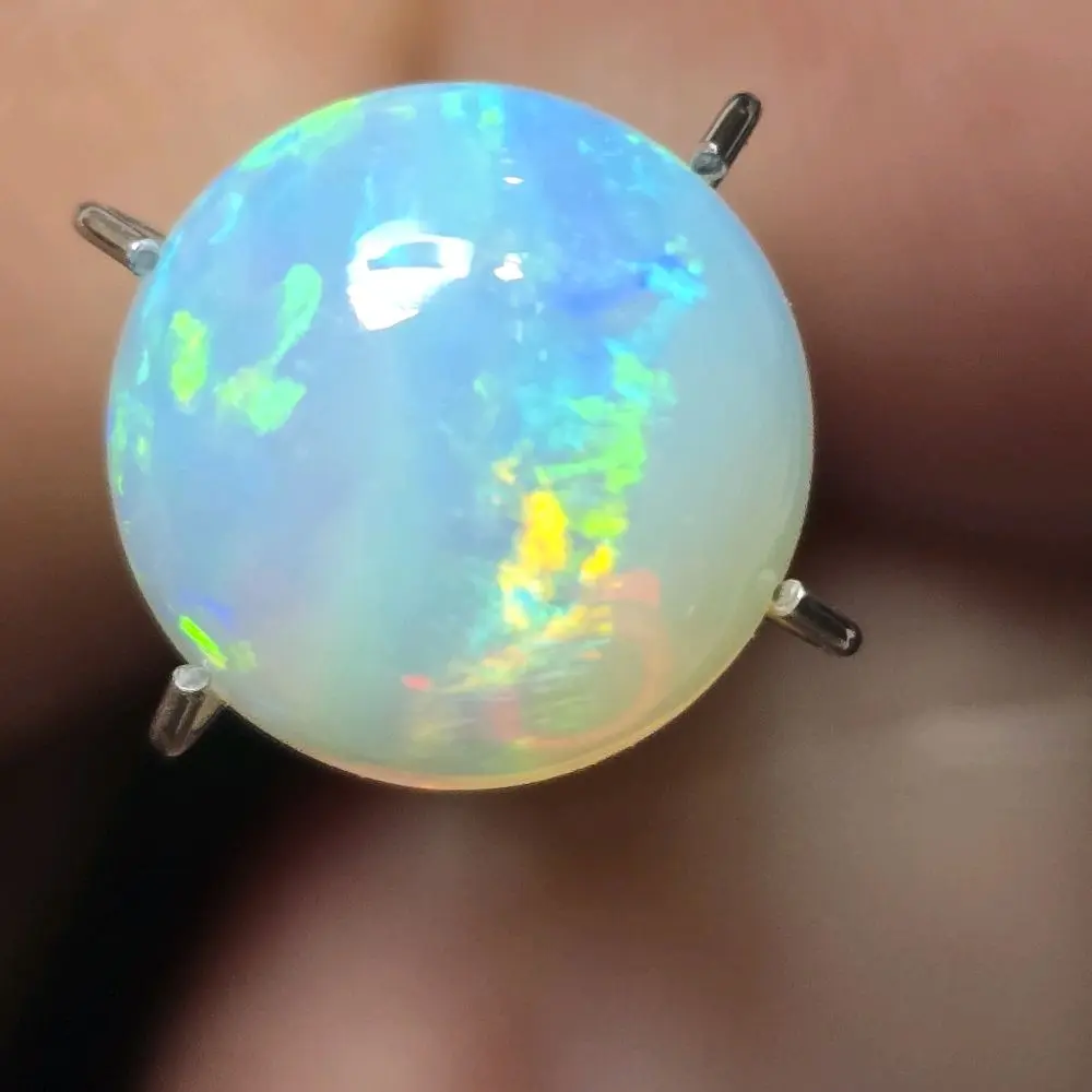 Round Shape 9mm Ethiopian welo Opal