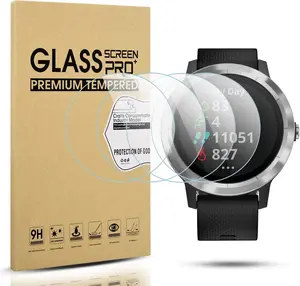 4-Pack for  Vivoactive 3 Tempered Glass Screen Protector, 2.5D 9H Hardness Screen Protective Film [Anti-Scratch]