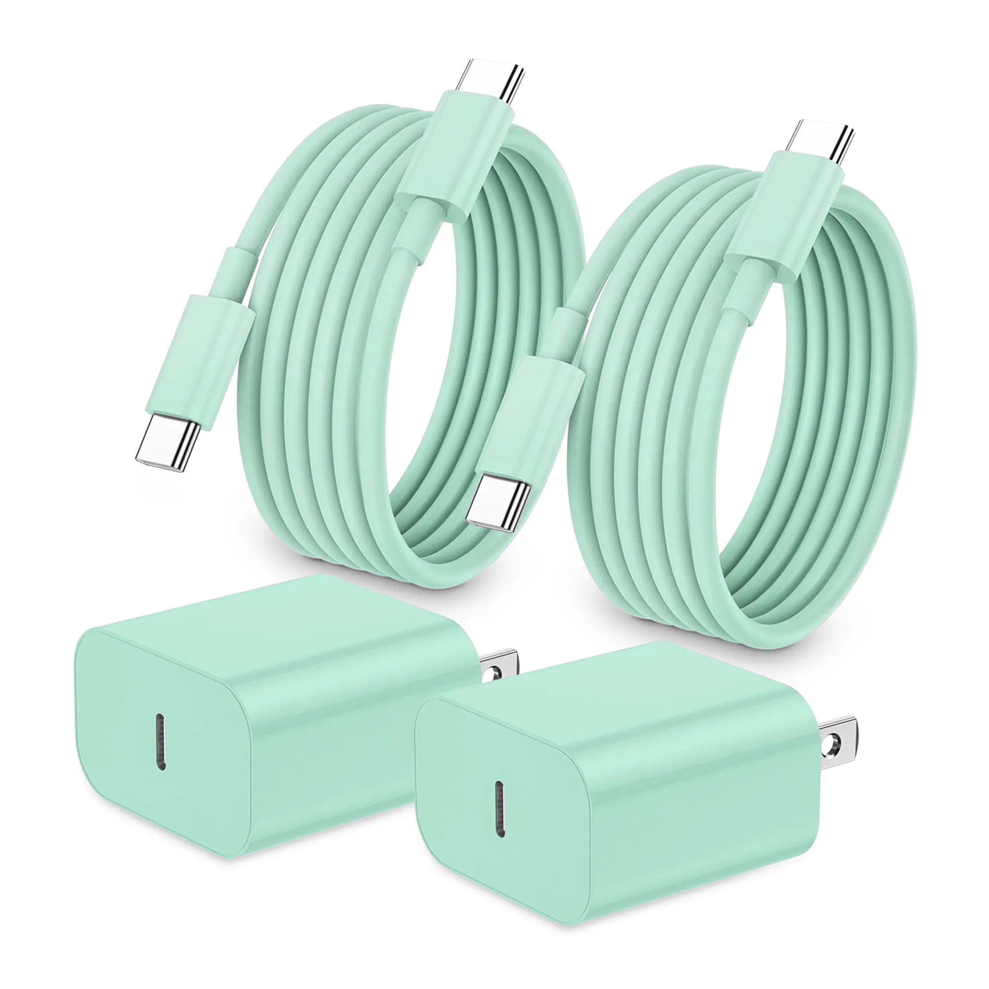 JOZASHON New iPhone 16/16 Pro/16 Pro Max/15/15 Plus/15 Pro/15 Pro Max 20W Charger for iPad USB-C with 2 Pack 6ft Wall Charger Block - Smartphone and Cellphone