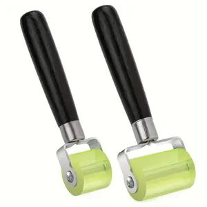 Handheld Pressure Roller Set (2pcs), Silicone Roller, Heat-resistant Rubber Roller, Tool for Sealing and Welding