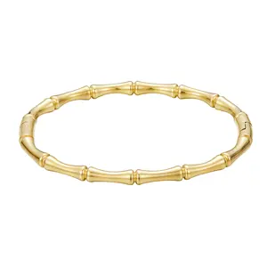 Hot-selling new product: titanium steel bracelet, personalized and simple bamboo joint jewelry, stainless steel bracelet, non-fading accessories
