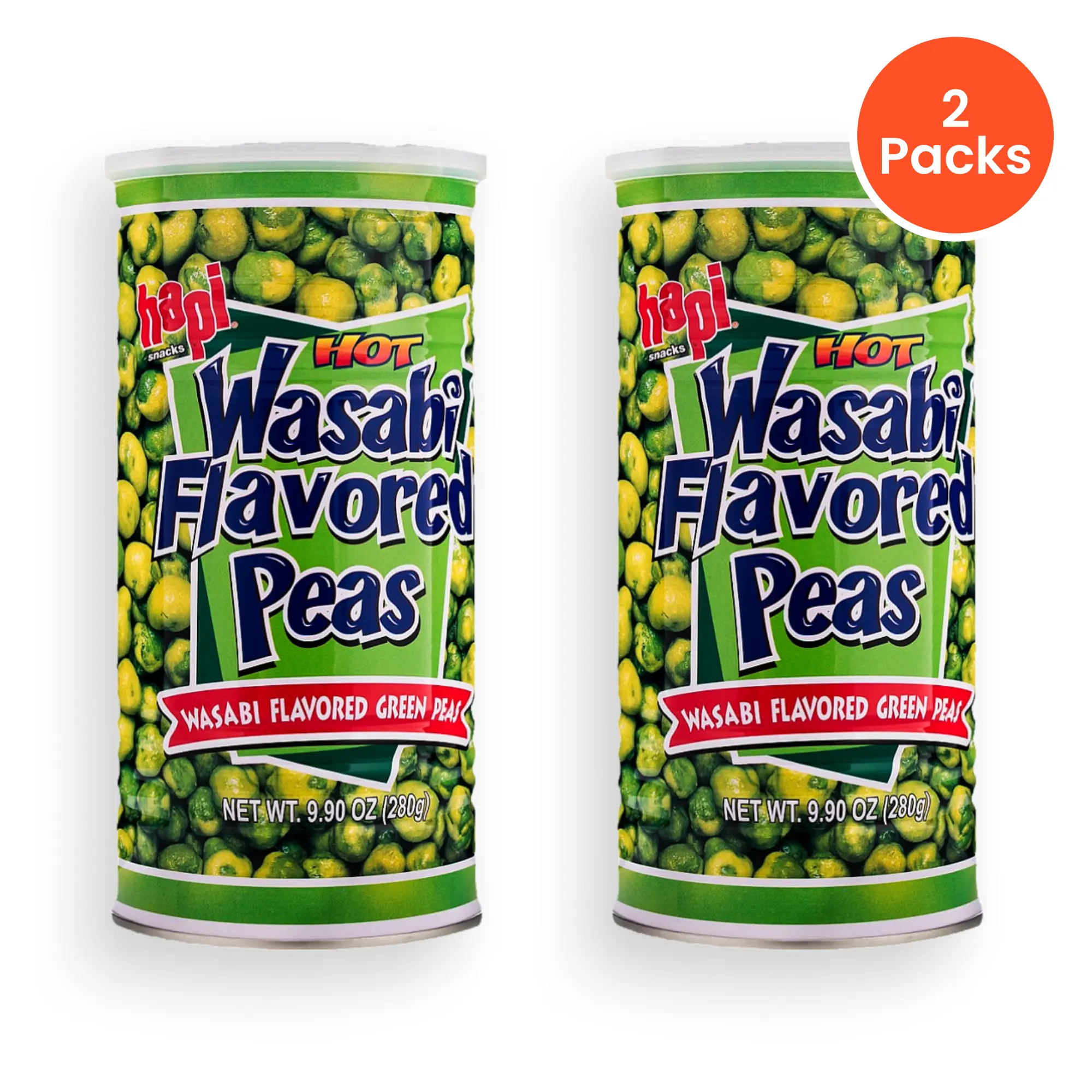 Hapi Spicy Wasabi-Flavored Crunchy Green Peas Snack - 9.9oz (280g) Hapi Spicy Wasabi-Flavored Crunchy Green Peas Snack - 9.9oz (280g)