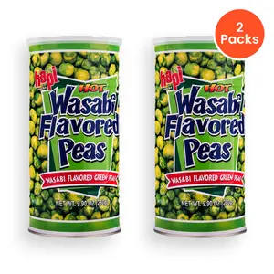 Hapi Spicy Crunchy Hot Wasabi-Flavored Green Peas Snack, 9.9oz (280g) Hapi Spicy Crunchy Hot Wasabi-Flavored Green Peas Snack, 9.9oz (280g)