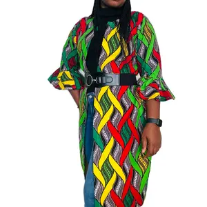 African Print Jacket for women- Medium Size Jackets Womenswear Outerwear Casual