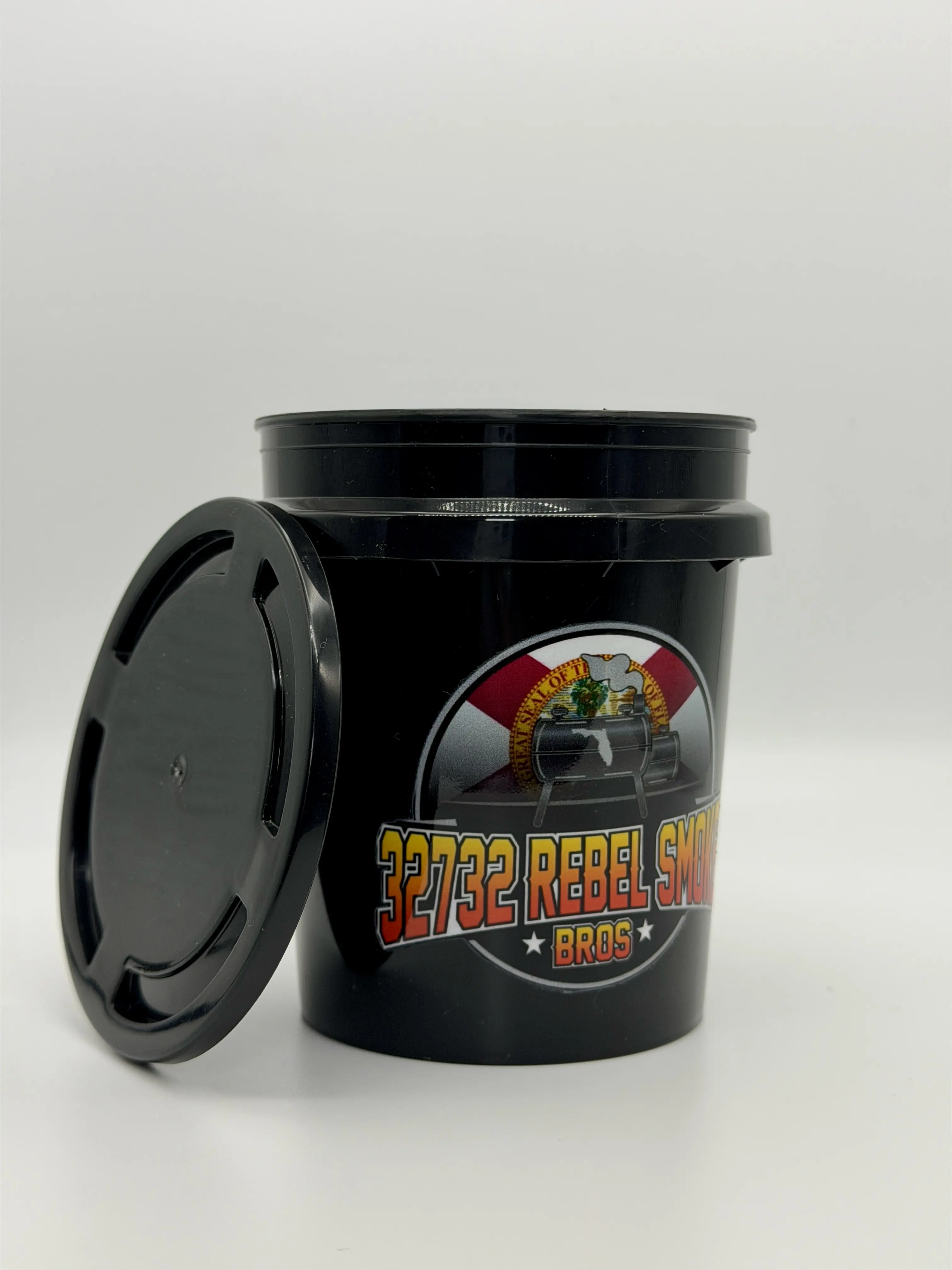 32732 Rebel Smoke BBQ Team Mini Bucket