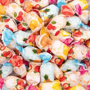 Arcor Fruit Filled Hard Candy | 2 Pound Bulk Bag | Assorted Fruit Flavors | Individually Wrapped Bon Bons Candy for Office and Parties | Orange, Cherry, Lemon, Strawberry, Pineapple
