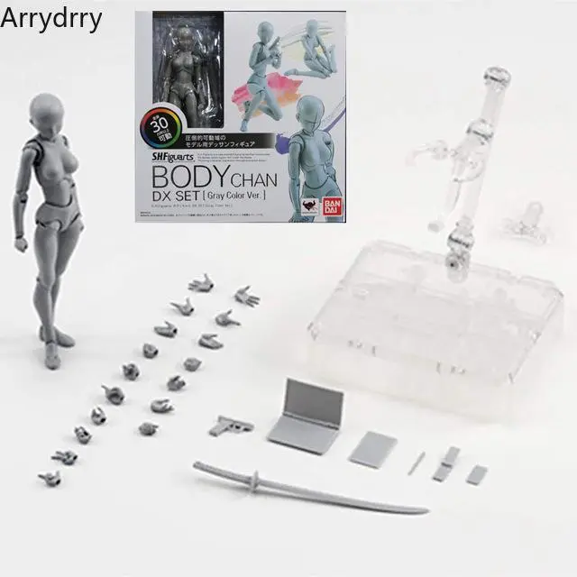 Sketch Draw figurines Male Female Movable Body Kun Body Chan Joint Pain Anime Figure Shf Action Figure Toy Model Draw Mannequin
