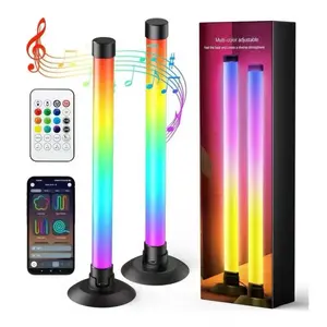 Smart LED Light Strips for Your Space, Featuring IC+RGB Technology, Controllable Via an App And Remote, with a Dynamic Music Synchronization Mode, Powered by USB, Wireless, Capable of Changing Colors, Adjustable Brightness