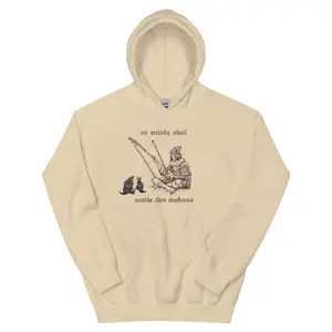 Elden Merchant Ring Unisex Hoodie - Soft Fabric with Graphic Design, Front Pocket, and Drawstring Hood