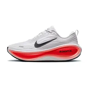 Nike Vomero Plus White Black Bright Crimson HV8150-100 Men's Fashion Shoes New