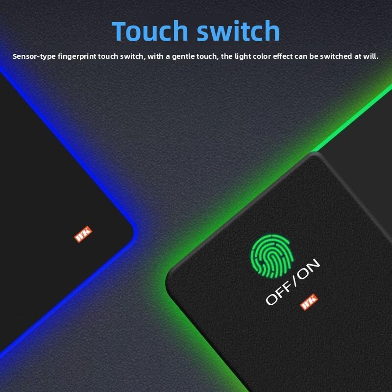 XXL Gaming Mouse Pad with MagneticWireless Charging, RGB Black Mousepad DeskMat with 15W Fast Charger, Waterproof LaptopWriting for Office, Home, Gaming DesktopAccessory(A perfect gift for Valentine's Day)