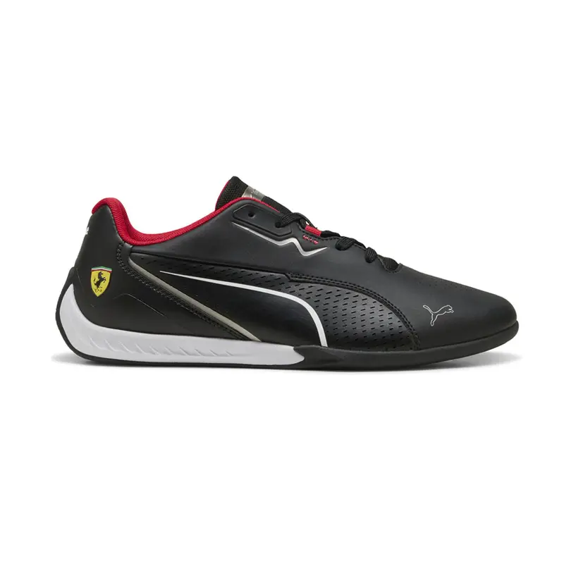 PUMA Mens Scuderia Ferrari Drift Cat 11 Lace Up Sneakers Shoes Casual - Black