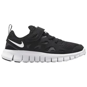 Nike Free Run 2 Black Kids Fashion Shoes New