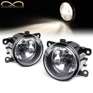 Fit For Acura Honda Ford Nissan Suzuki Fog Lights Lamp Clear w/ H11 Bulb 1Pair