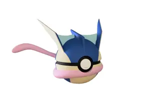 Greninja - Inspired 3D Printed Poke Ball Collectible