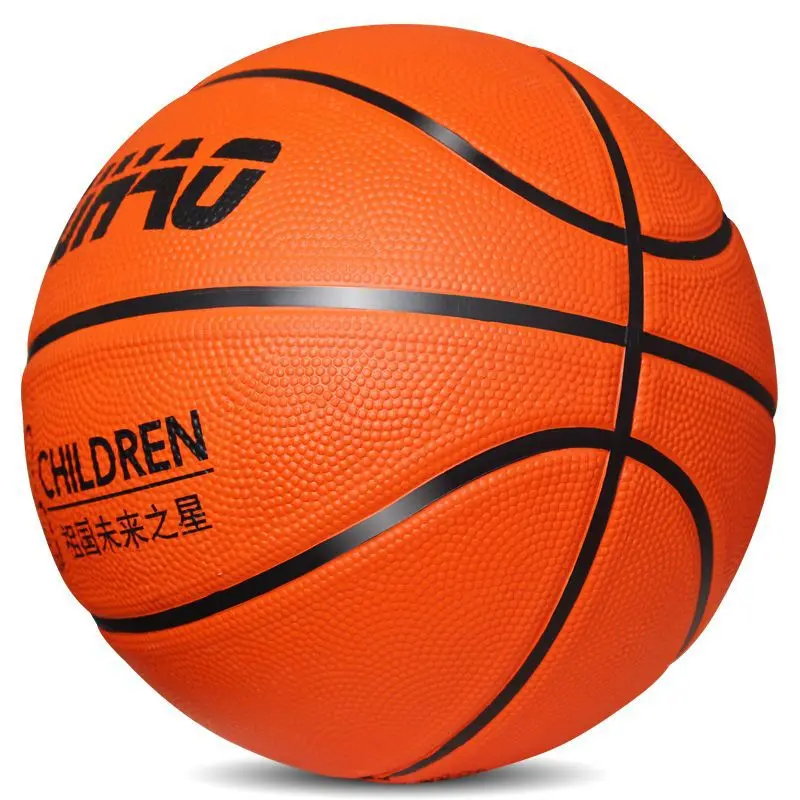 Rainbow Basketballs for Children, Wear-Resistant Cushioned Rubber Balls with Grip-Enhanced Surface for Indoor/Outdoor Play & Family Gatherings - Bisphenol A (BPA)-Free, Multi-Size 3/4/5/7, Indoor Gyms, Outdoor Playgrounds, Grip-Enhancing, All Age Groups