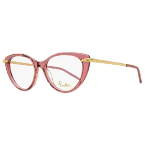 Pomellato Cat Eye Eyeglasses PM0074O 003 Rose/Gold 52mm
