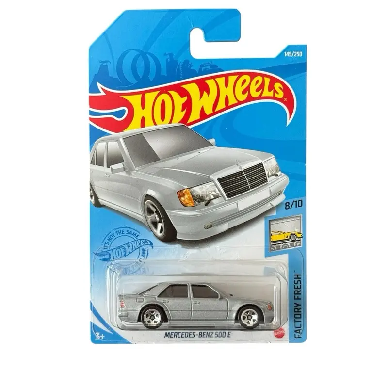 Hot Wheels Mercedes-Benz 500 E Silver 1:64 Diecast Car