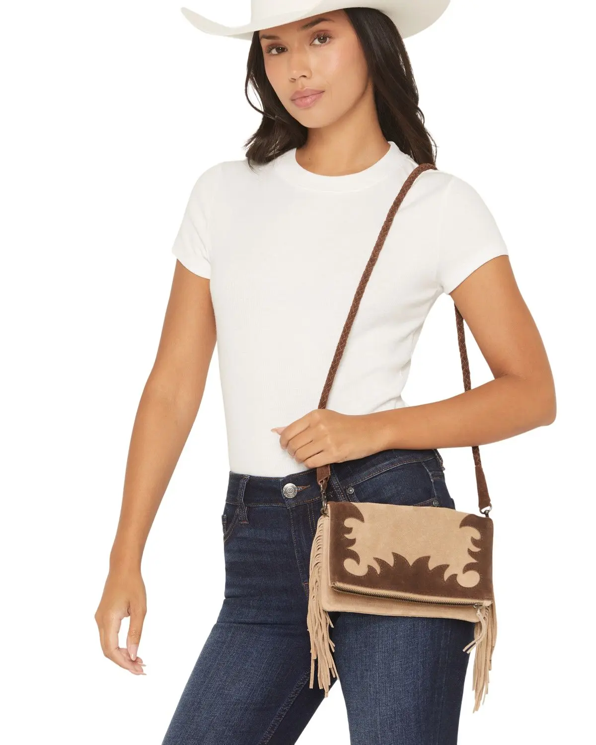 Idyllwind Women's Women'S Dorothy Suede Crossbody Bag - Iwaho25hb1-Khk