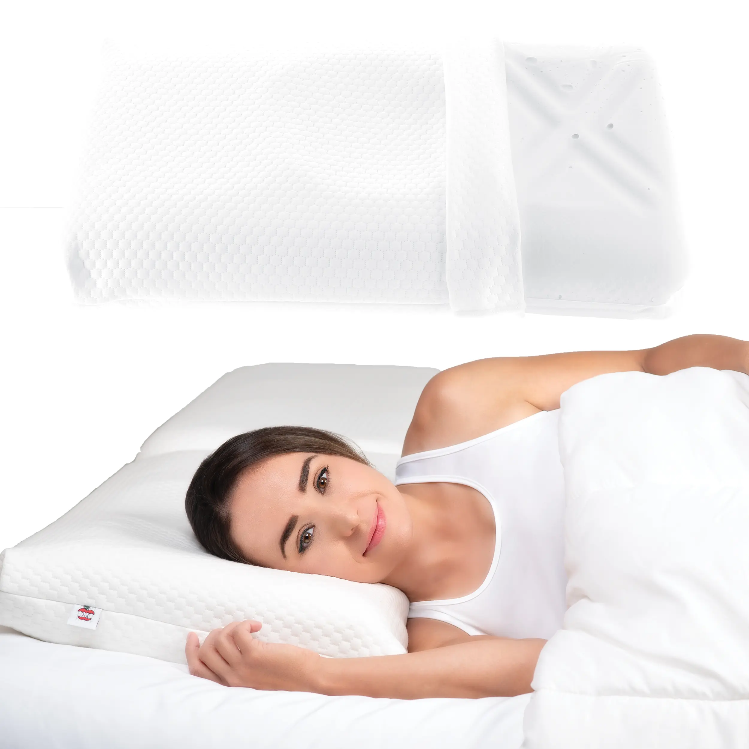 Tri-Core Ultimate Ergonomic Pillow for Neck Pain Relief