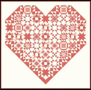 You & Me Endless Love Quilt Kit