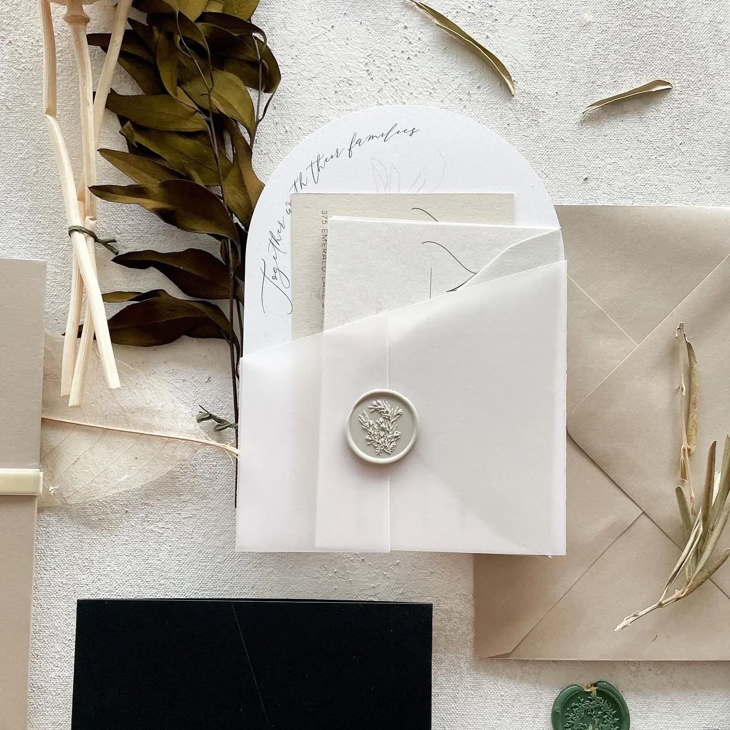 Vellum Wedding Invitations | Style 308