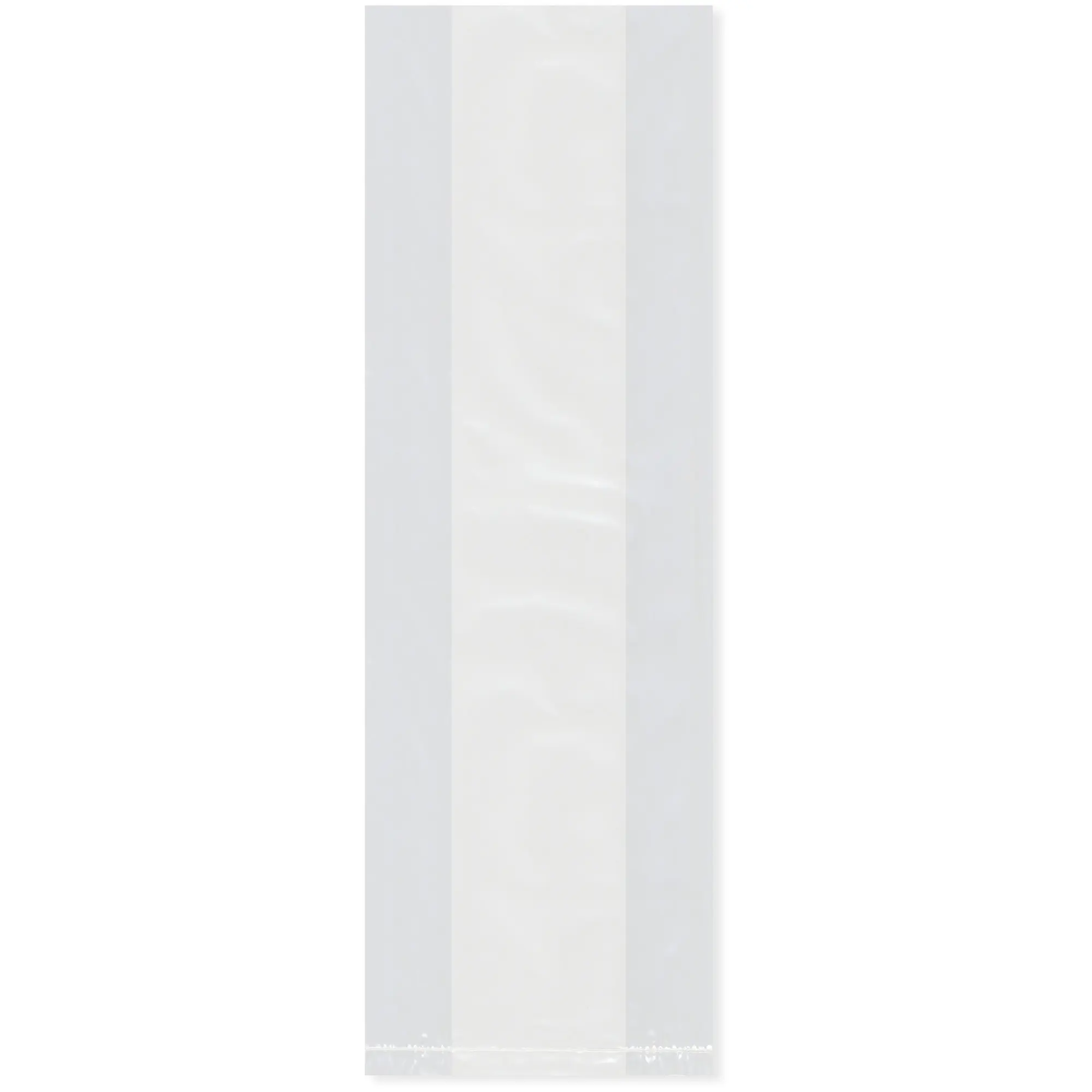 Plymor 4" x 2" x 12" (Pack of 100), 2 Mil Gusseted Plastic Bags