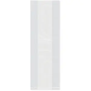 Plymor 4" x 2" x 12" (Pack of 100), 2 Mil Gusseted Plastic Bags Plymor 4" x 2" x 12" (Pack of 100), 2 Mil Gusseted Plastic Bags