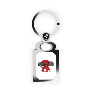 Rectangle Photo Keyring