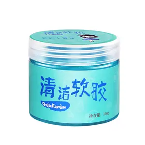 Cleaning soft putty