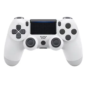 Wireless Controller for PS4, Glacier White , Linear Triggers - Compatible with PS4/PS3/PC/iOS/Android,  Customizable Sensitivity, Glacier White
