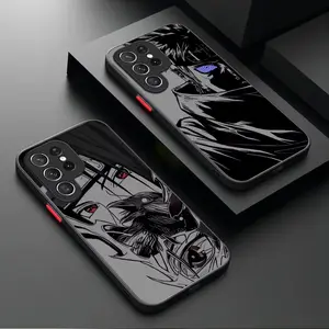 Anime phone Case for Samsung Galaxy S25 Edge S24 S23 S22 S21 S26 Ultra Plus FE iphone 17 16 15 14 13 12 11 17Air plus pro promax Washable Shockproof Silicone Cover