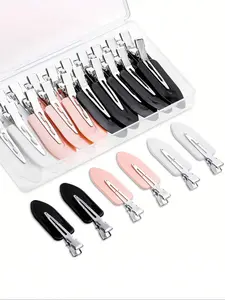 Women's Elegant Minimalist Hair Clips, Casual Trendy Seamless Flat Hair Clips, Fashionable All-match Hair Accessories, Hair Clip Set for Women & Girls