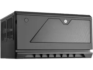 SilverStone Case Storage Series CS381 SST-CS381B Black Steel / Plastic Micro ATX / Mini-ITX Computer Case Support SFX / SFX-L (sold separately) Power Supply