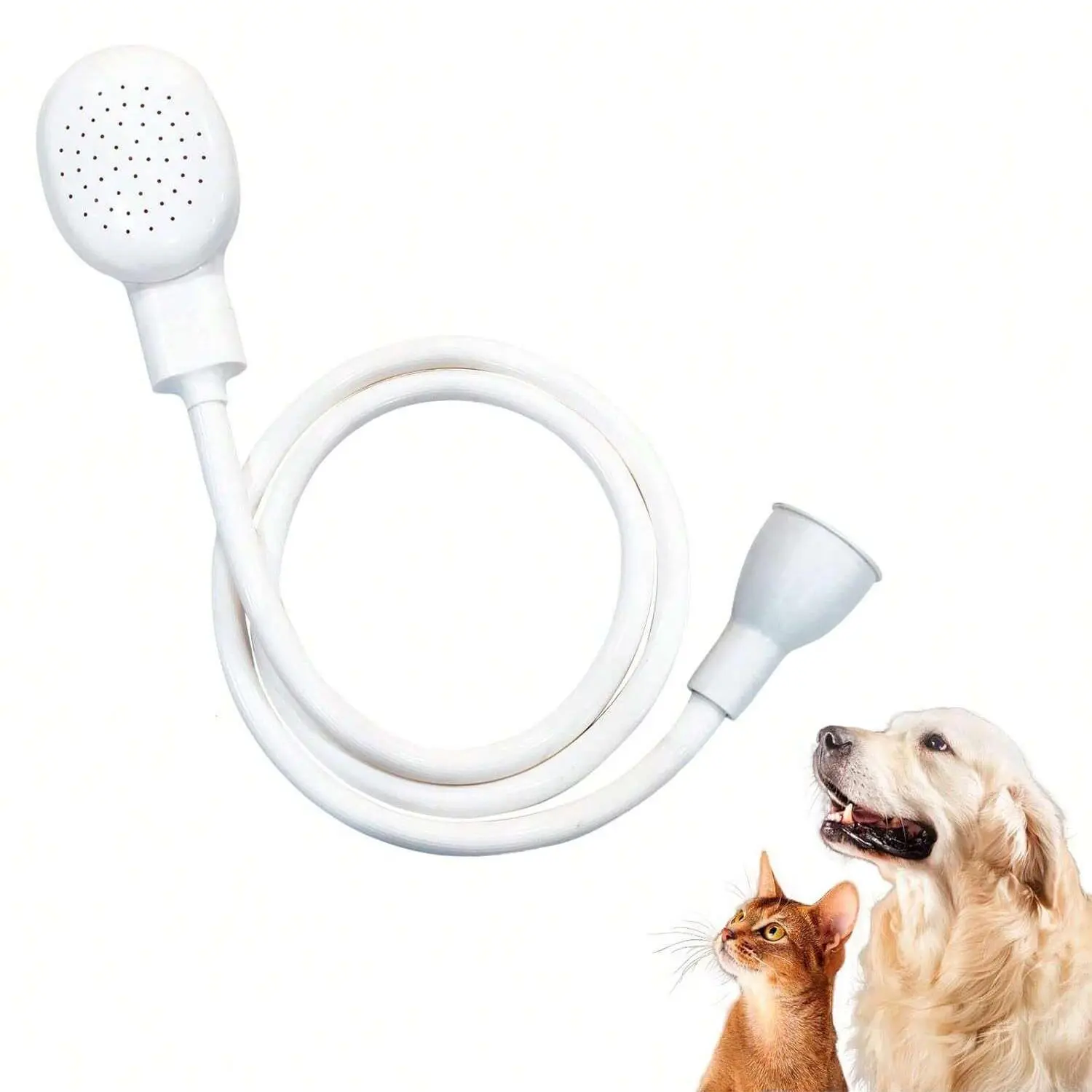 Portable Pet Shower Hose, Pet Shower Head, Bathroom Shower Head, Bathroom Gadgets for Home Use, Bathroom Supplies, Camping Showerhead