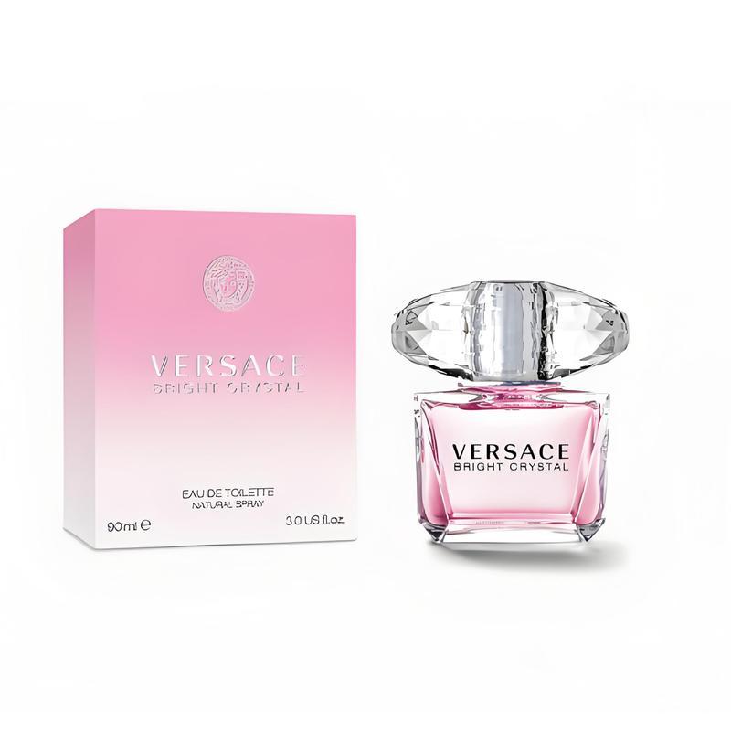 Versace Eros Pour Femme & Versace Bright Crystal for Women Bundle - 3 oz Each