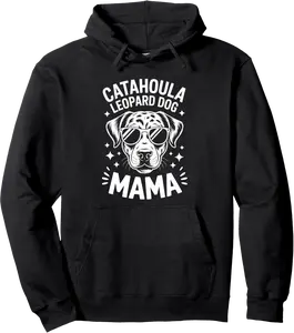 Catahoula Leopard Dog Mama Funny Catahoula Leopard Dog Pullover Hoodie - Ronniemu Shop 29B0FBL8JMFJ