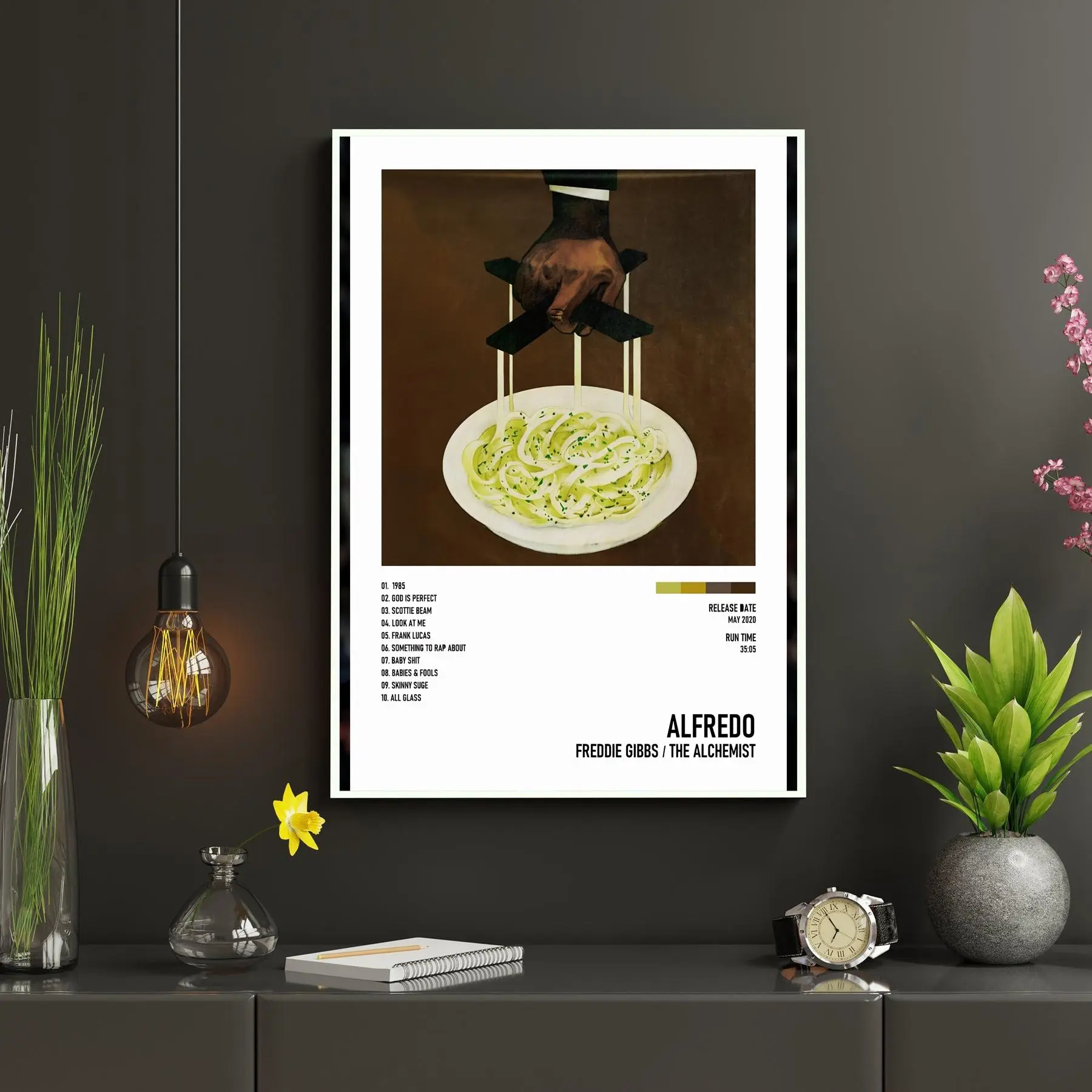 Alfredo - Freddie Gibbs The Alchemis Album Poster Music Poster - POSTER NO FRAME