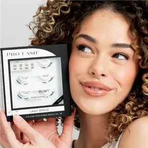 Pro Lash Lash Wings - Effortless Eye Lift with 3 Flattering Styles - Lightweight Natural Comfortable Outer Corner Lash Segments - Lasts 10+ Days