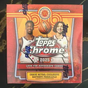 2025 Topps Chrome All-American Basketball Mega Box Personal Rip