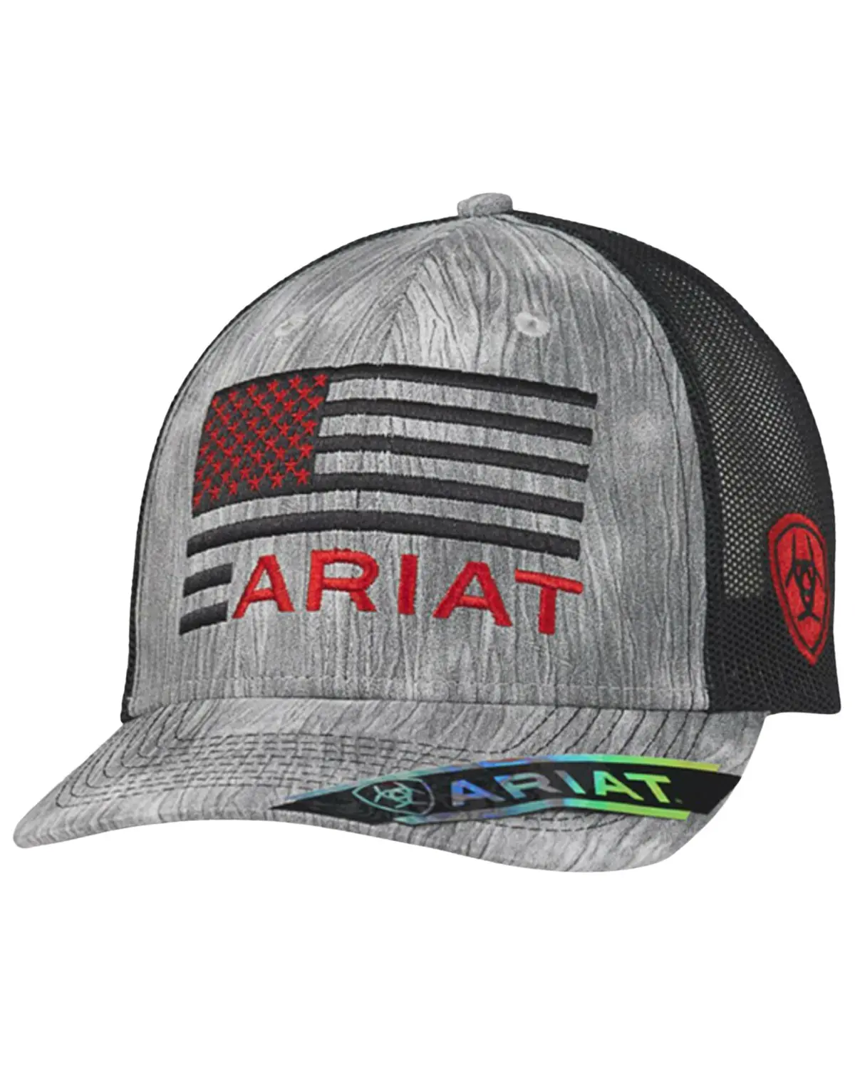 Ariat Men's Men'S Flag Shield Logo Ball Cap - A300014206