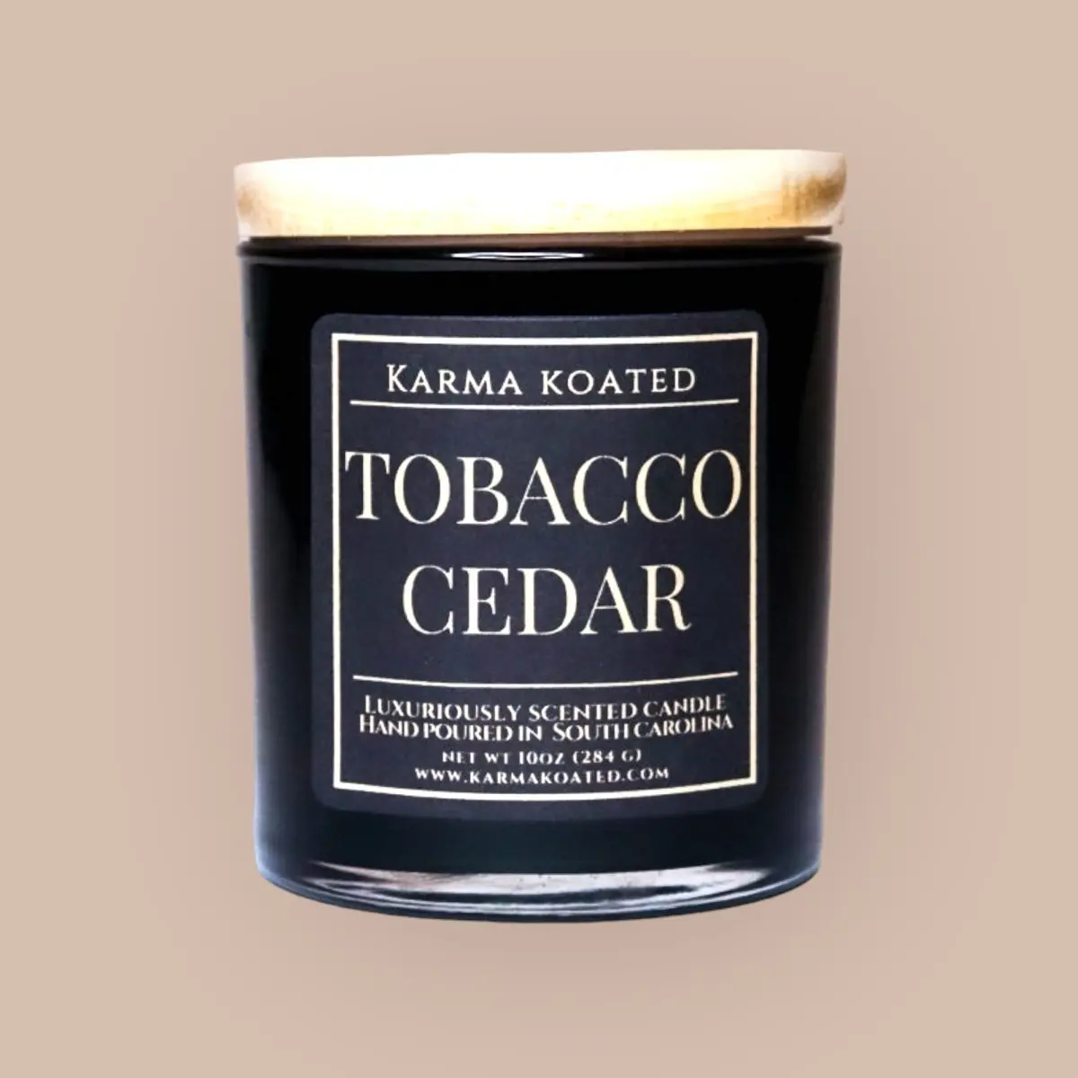 Tob@cco Cedar Candle Freshener Decor handmade candle