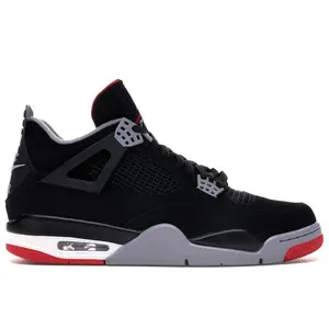 Jordan Men's 4 Retro Bred (2019) Basketball Shoes, from StockX