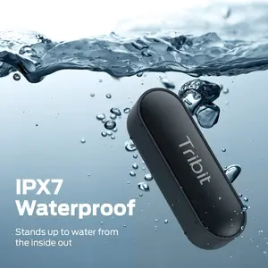 TRIBIT XSound Go Bluetooth Speaker with IPX7 Waterproof, 24H Playtime, TWS Pairing Portable Wireless Speaker Audio
