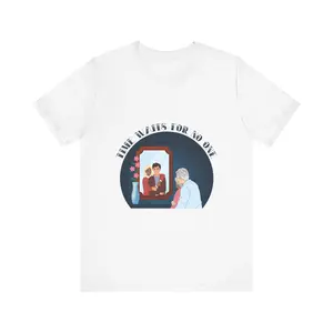 Bella+Canvas Time Waits for No One T-Shirt - Unisex Crewneck Cotton Tee for Men & Women, Lightweight & Breathable, Sustainable Design, Casual Wear