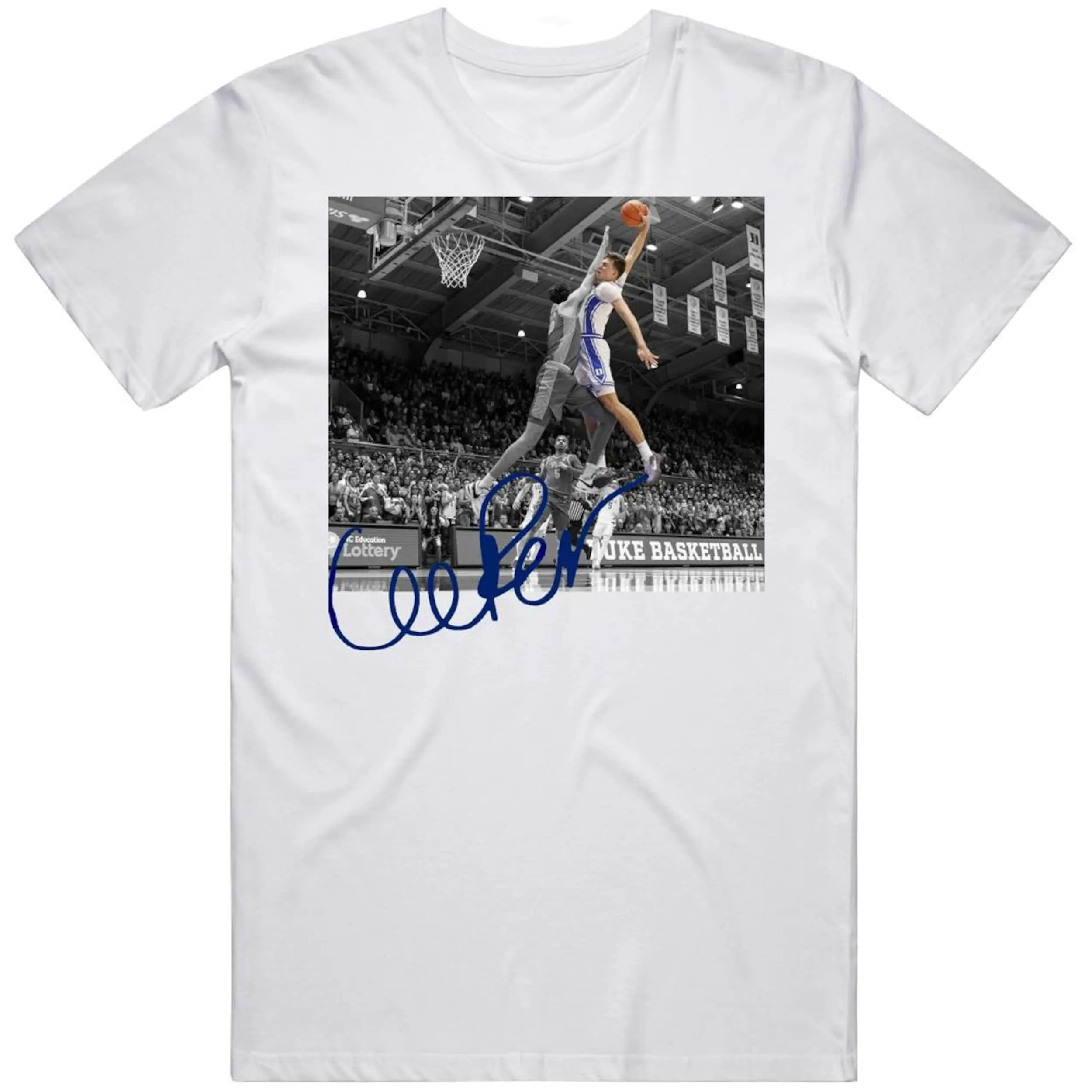 Cooper Flagg Slam Dunk March Madness Duke Basketball Vintage Graphic Tees, Gifts For Sports Lovers Menswear Streetwear Shortsleeve Casual Tropical Summer Tshirt