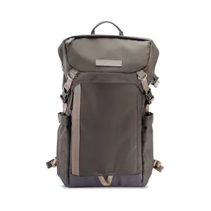 Vanguard VEO GO 42M KG Camera Backpack (Khaki-Green) – Slim Mirrorless Camera Backpack with Rear Access & Daypack Storage