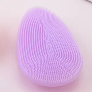 Silicone Finger Brush Facial Cleanser, Multiple Colors Available, Face Cleaning Brush Beauty Tool, Soft Bristles for Gentle Exfoliation, Facial Cleansing Brush, Face Scrubber